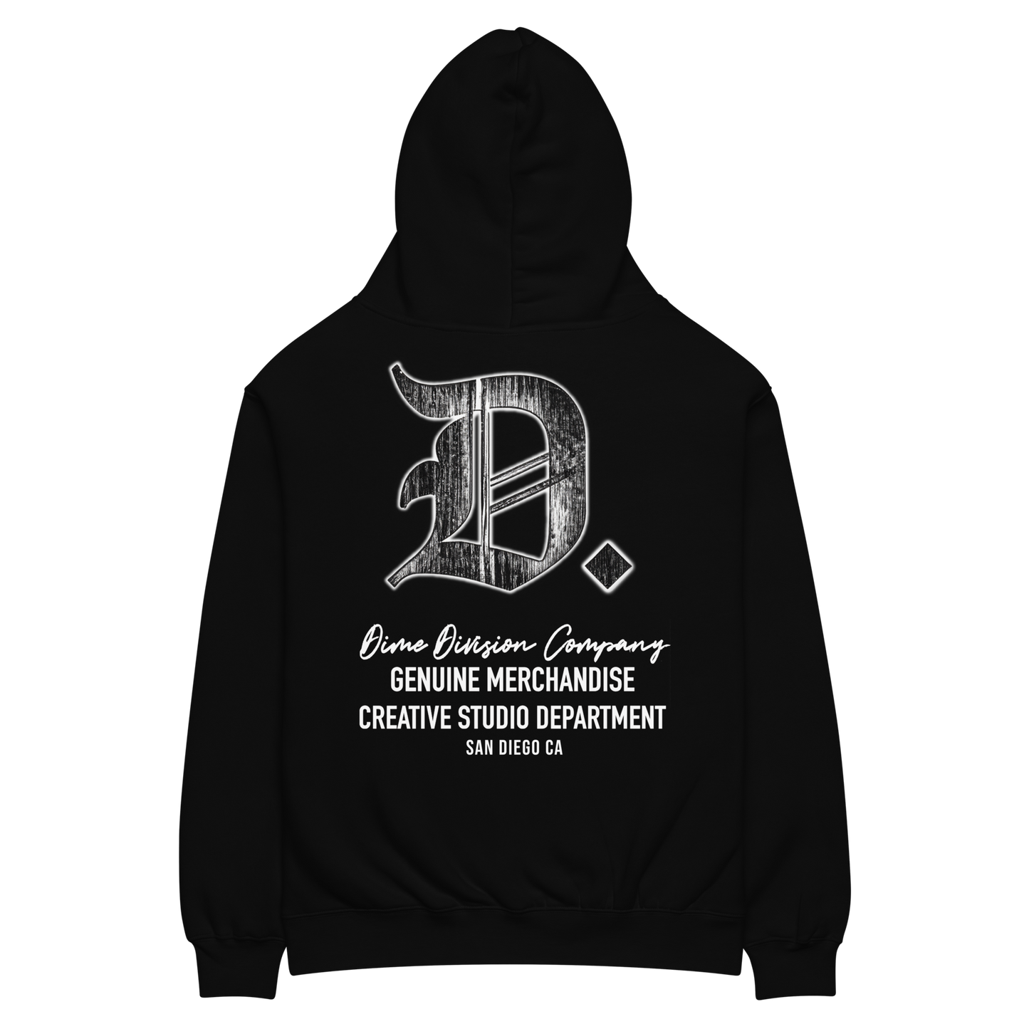 "D." Genuine Merchandise Premium Hoodie